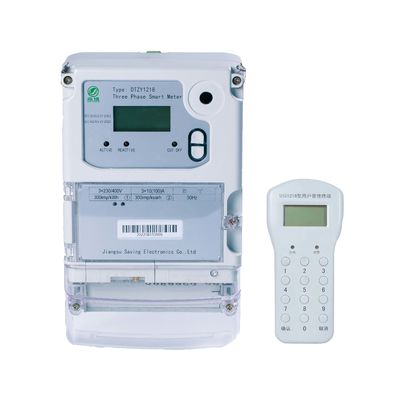 गुणवत्ता  Four Wire STS Prepaid Meter Keypad Three Prepaid Prepaid Energy Meter 3P Kwh फैक्टरी
